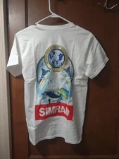 Simrad tshirt short sleeve size Small Yachting boating fishing Swordfish Fish 