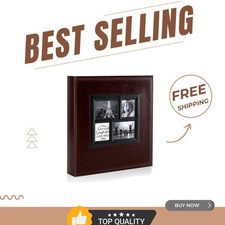Large Capacity Leather Photo Album - 500 Pockets to Store Beautiful Memories