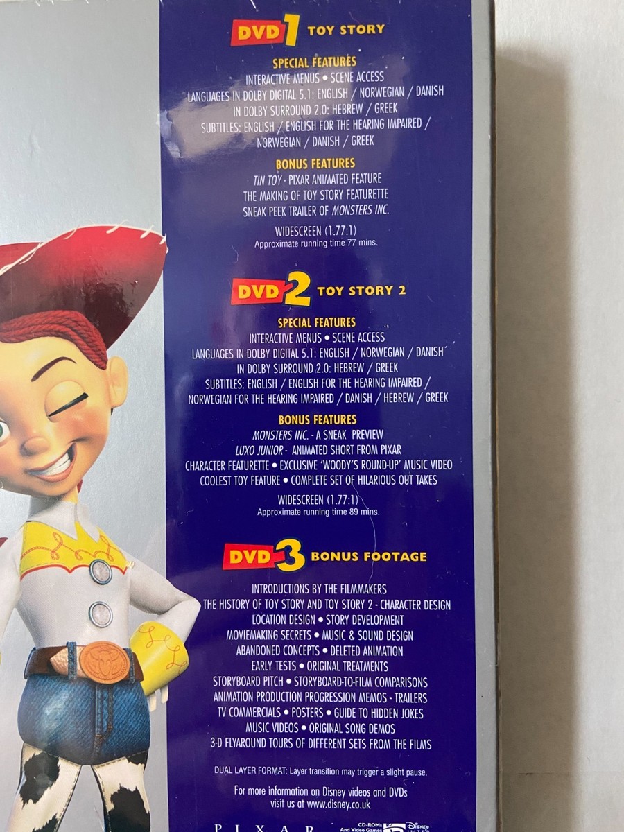 Toy Story Toy Story (Box Set) (DVD, 2000) for sale online