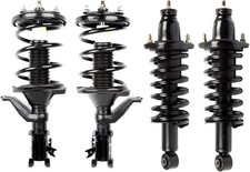 Automuto Front Rear Complete Struts Set For 2003-2005 Honda Civic 4pc Automuto Front Rear Complete Struts Set For 2003-2005 Honda Civic 4pc