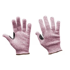 SAFE HANDLER BLSH-HD-CRG1-XL-P Reinforced Cut Resistant Gloves, Pink, Extra