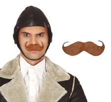 BROWN ENGLISH MOUSTACHE