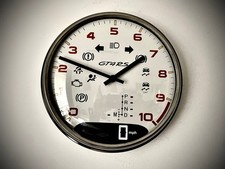 Porsche 718 Cayman GT4 RS - Velocímetro Reloj de Pared Arte Automotriz