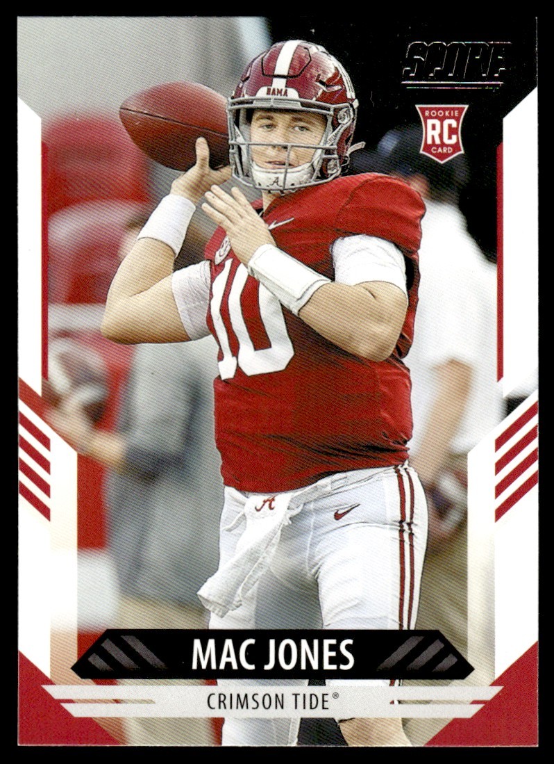 2021 Score Mac Jones Rookie #306