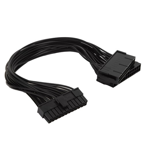 5x Dual Power Supply Start Cable ATX 24Pin To Motherboard Synchronous Extens NEW - Afbeelding 12 van 12