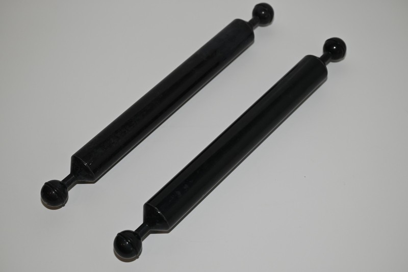 Pair of UltraLight L 9 inch D 1.5 inch Buoyancy  Floating Arms