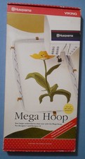 Husqvarna Viking Embroidery Mega Hoop Designer I Designer II Series + Upgrade CD