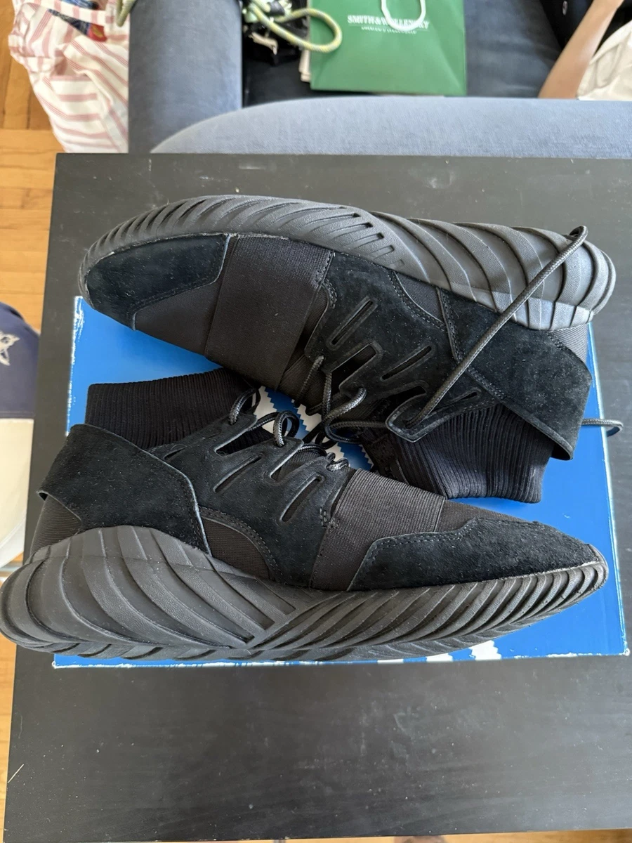 adidas gazelle silver green womens Adidas Tubular Doom Sock J Big Kids Shoes Black/White