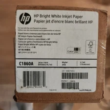 HP Bright White Inkjet Paper C1860A 24in x 150ft