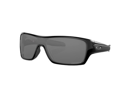 Oakley Turbine Rotor Polarized Sunglasses PolishedClear PrizmBlack Square