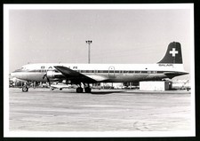 Fotografie Flugzeug Douglas DC-6, Passagierflugzeug Balair, Kennung HB-IBZ