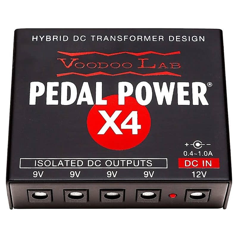 Voodoo Lab PEDAL POWER X4 パワーサプライ Voodoo Lab Pedal Power X4 4-Output Power Supply | eBay