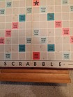 Vintage 1948-60 Scrabble Replacement Board Selchow & Richter Board & 4 Tile Hold — photo 8