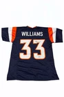 Javonte Williams Football Jersey Autographed Beckett Authenticated