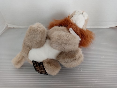 1996 LION Stuffed Animal Plush, 7" Tall, by Aurora - Picture 6 of 8