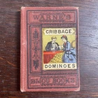 c.1860s Cribbage Dominoes Warne’s Bijou Books Series -
