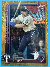 2025 Topps Update Series - Blaine Crim (RC) - Holo Gold Foil /50 SSP