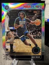 Naz Reid RC 2019-20 Hoops Premium Stock Rookie #253 Silver Prizm Timberwolves