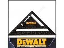 DeWalt DWHT46031-0 Rafter Layout Square 7in - DHT046031