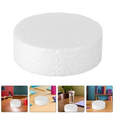 6 Pcs Foam Circles for Crafts Cylinder Polystyrene Block DIY Supplies