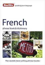 Berlitz French Phrase Book  Dictionary - Paperback - VERY GOOD