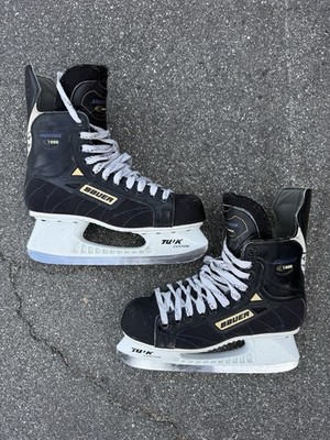 Bauer Supreme 1000 Hockey Skates Size 280 L  (Men s US Size 10.5) + Tuuk Custom