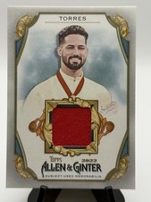 2022 Topps Allen & Ginter Game Used Memorabilia Ariel Torres Relic Card