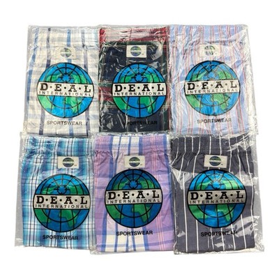 6x D.E.A.L International Boxershorts Gr. M verschiedene Motive und Farben Y2K
