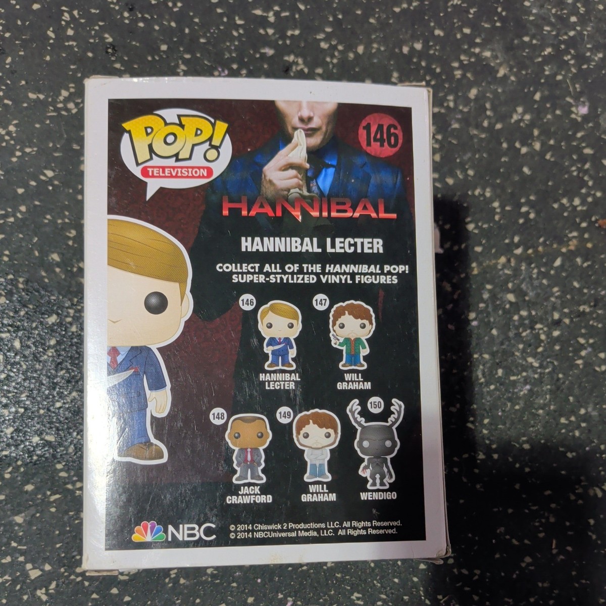 Funko Pop! Vinyl: Hannibal Lecter #146 for sale online | eBay