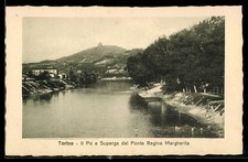 Postcard Torino, Il Po e Superga dal Ponte Regina Margherita