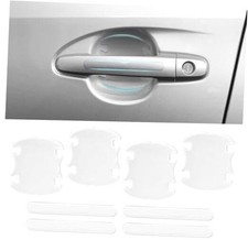 8PCS Clear Car Door Handle Protector   Transparent Anti-Scratch PET Film