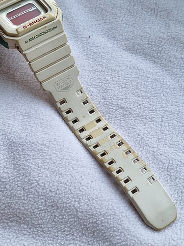 Vintage Casio G-Shock GLS-5500P White Square Digitaluhr - ERSATZTEILE/REPARATUR - Bild 6 von 7