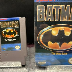 Batman: The Video Game (NES, 1990) CIB probado funcionando