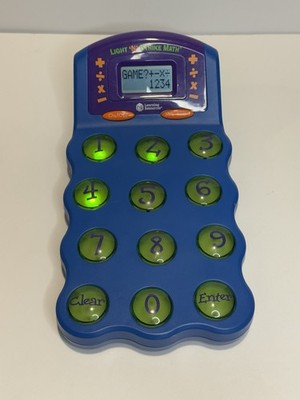 Learning Resources Electronic Light 'N Strike Math Game 2004 - Tested & Working