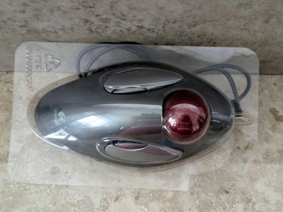 Logitech TrackMan Marble T-BC21 USB Trackball Maus 810-000767 TOP***