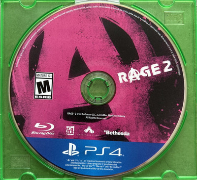 Rage 2  | Disc Only | Sony PlayStation 4 | Fast shipping!