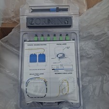 25X New Corning CCH-CS12-D9-P00RE Pigtailed Splice Cassette 12 F,Scaps Duplex SM