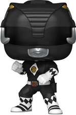 Funko POP! Películas: Mighty Morphin Power Rangers Película - Black Ranger [Usado Muy