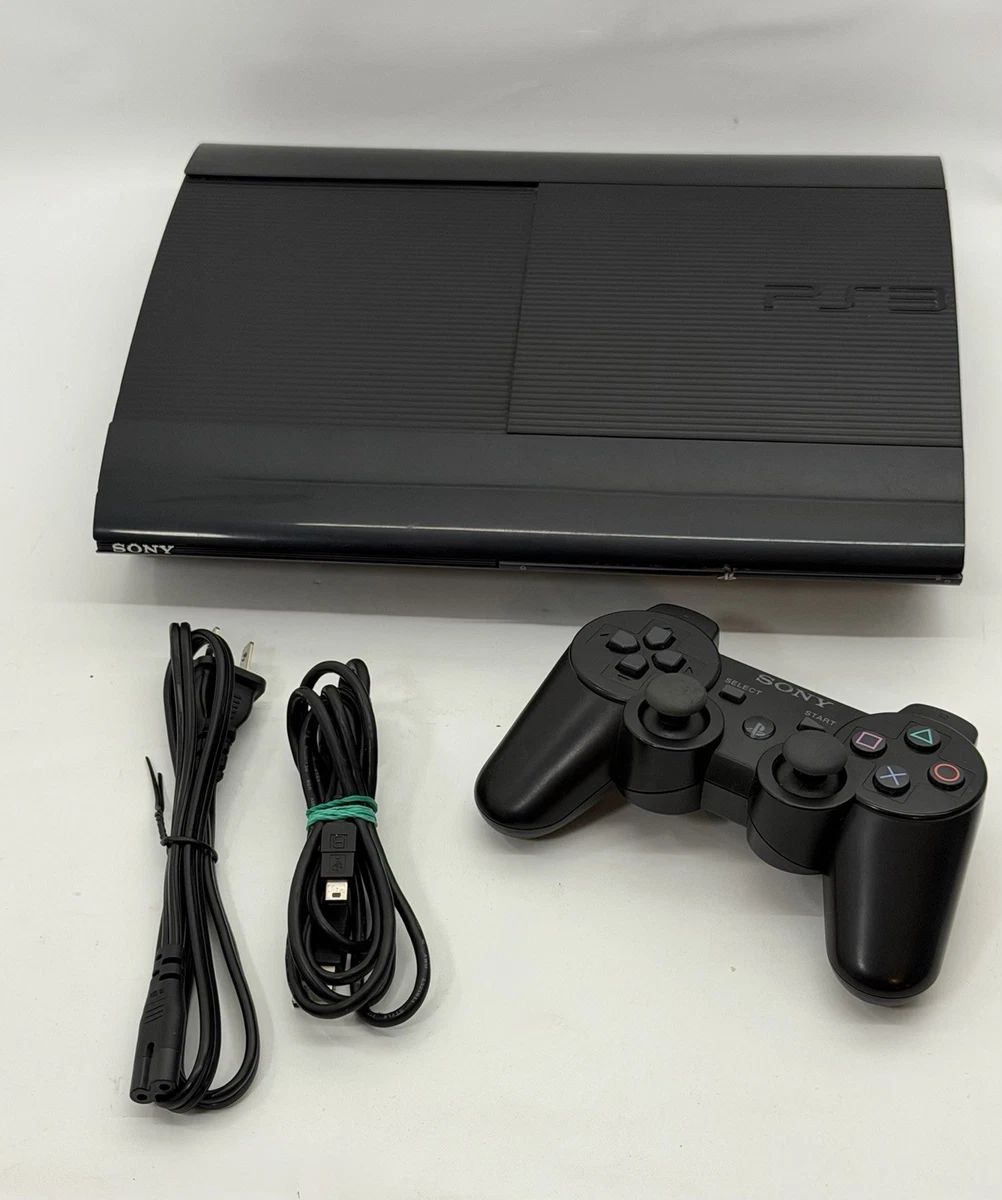 プレ3 カセット HIMD コントローラーつき 25+ Sony PlayStation 3 - Super Slim HDMI Video Game Consoles for