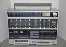 Rare Vintage Magnavox D8643 AM/FM Shortwave Radio Stereo Boombox - No Speakers