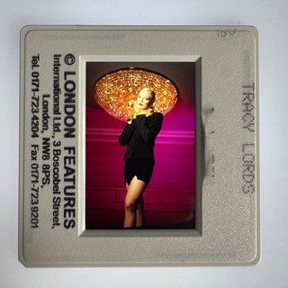 Traci Lords Glamorous Model Rare 35mm Promo Photo Slide Archive Collectible 3