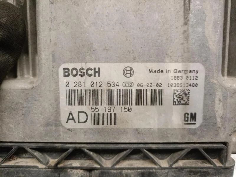 55197150 centralina motore per OPEL VECTRA C STATION WAGON (Z02) 1.9 5306514 - Immagine 4 di 4