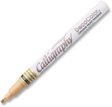 Marvy Decocolor Calligraphy Paint Marker - Marker Point Style: Chisel - Marker P