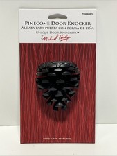 Pinecone Door Knocker by Michael Healy - Matt...