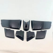 Mobility Scooter Cover Set Shroud Black Plastic for Jazzy Zero Turn 8 Pride