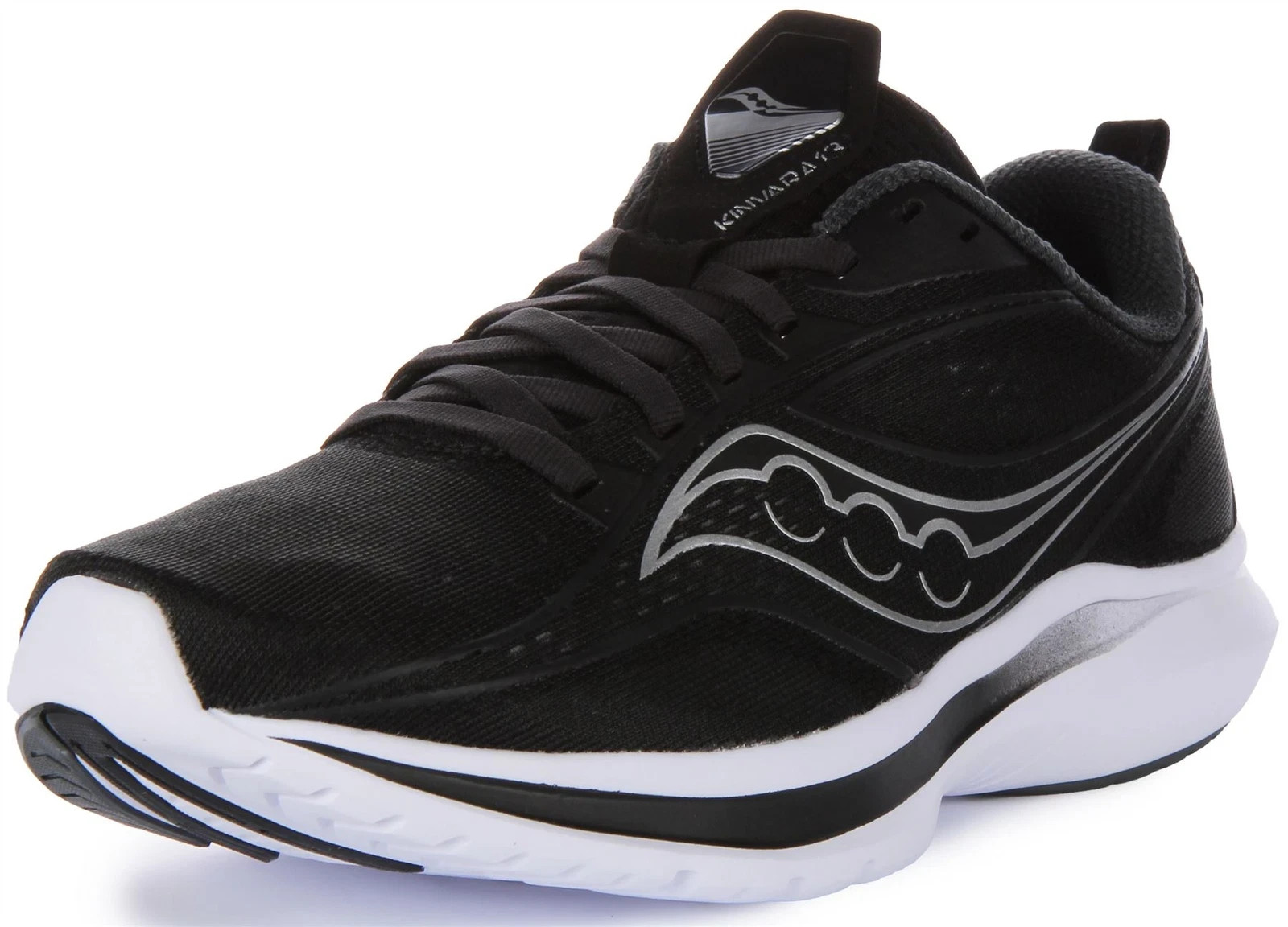 NEW in Box - Women's - Saucony Kinvara 13 - S10723-05 - Black/Silver - 8