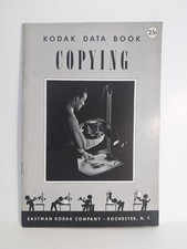 VINTAGE 1941 EASTMAN KODAK DATA BOOK: COPYING - May 1941 Printing - Excellent