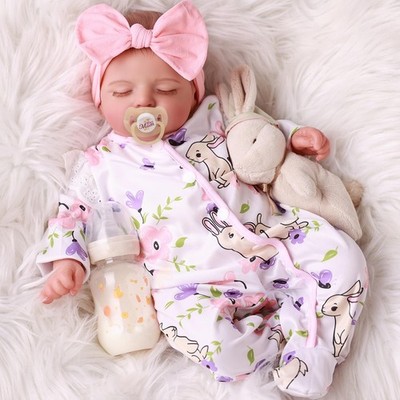 Bébé Reborn Nouveau Né Leylo - PELUCHE POUPEE