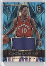 2016-17 Panini Spectra Catalysts Neon Blue 1/99 DeMar DeRozan #36 0w7p