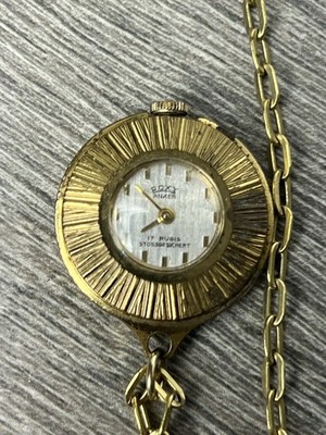 ROXY ANKER, Vintage Schmuckuhr, Damenuhr, Halskettenuhr